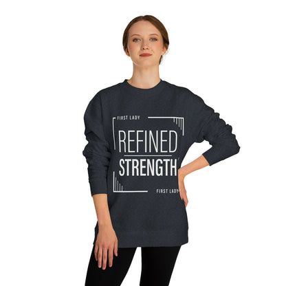 Refined Strength Sweatshirt — "First Lady" Graphic Crewneck