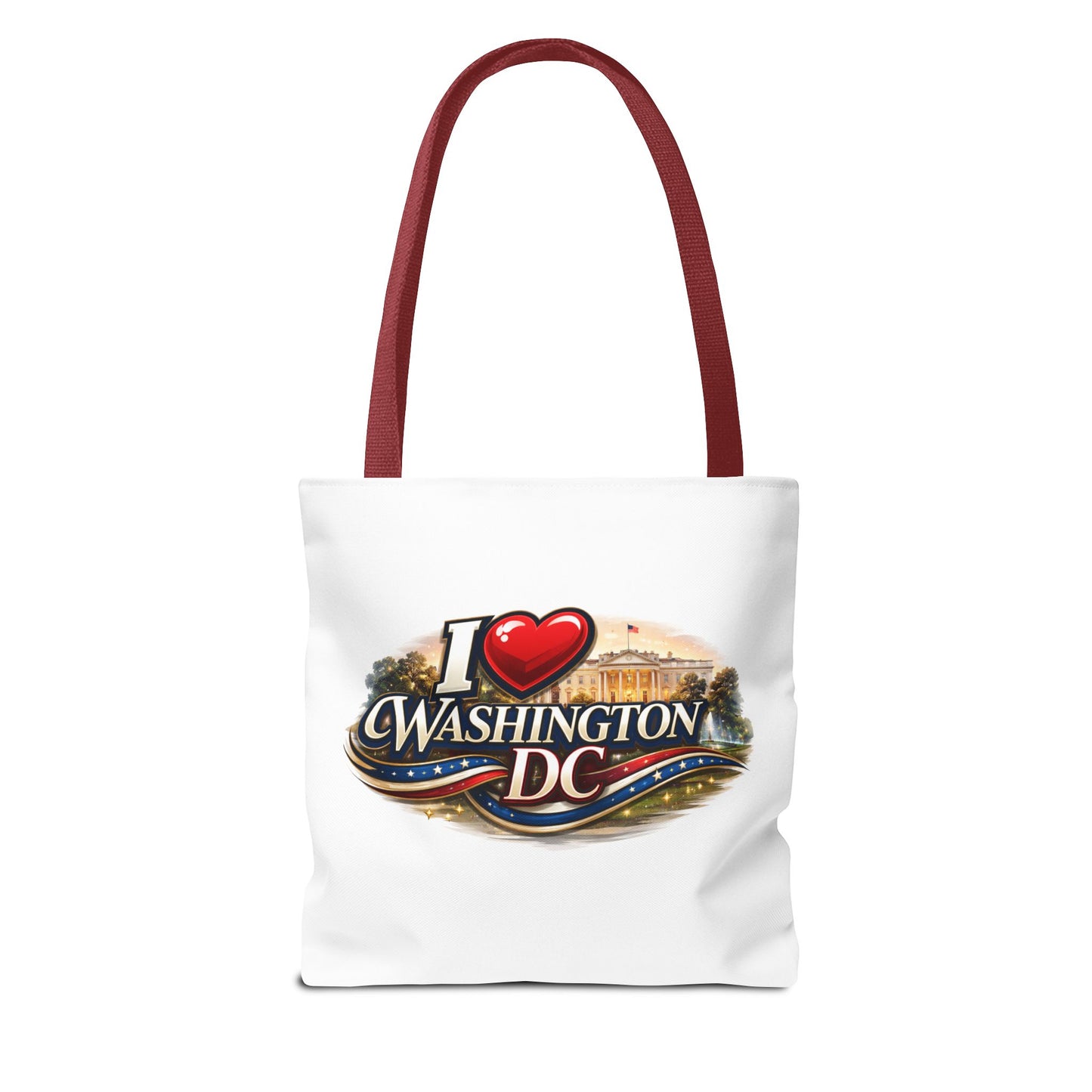I  Washington DC Tote Bag — Souvenir City Landmark Shopper