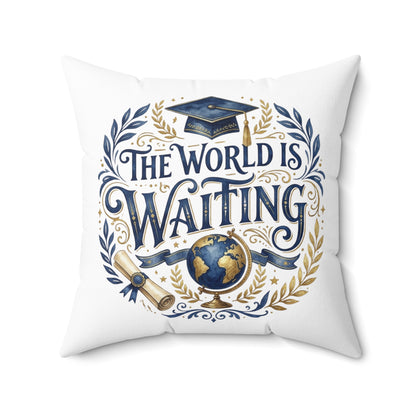 Spun Polyester Square Pillow