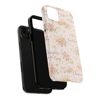 Daughter Of The King Phone Case | Christian Floral iPhone Case