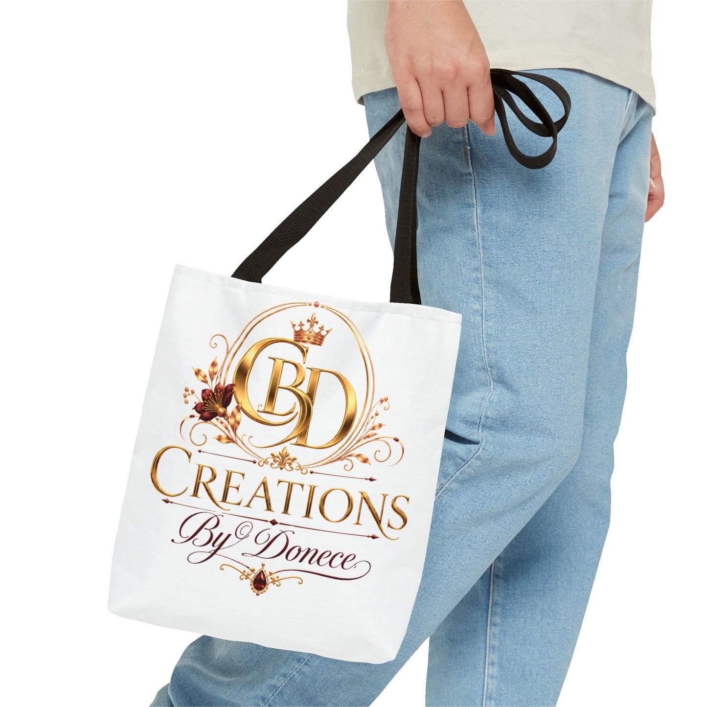 Creations By Donece Logo Tote
