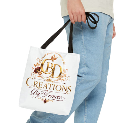 Creations By Donece Logo Tote