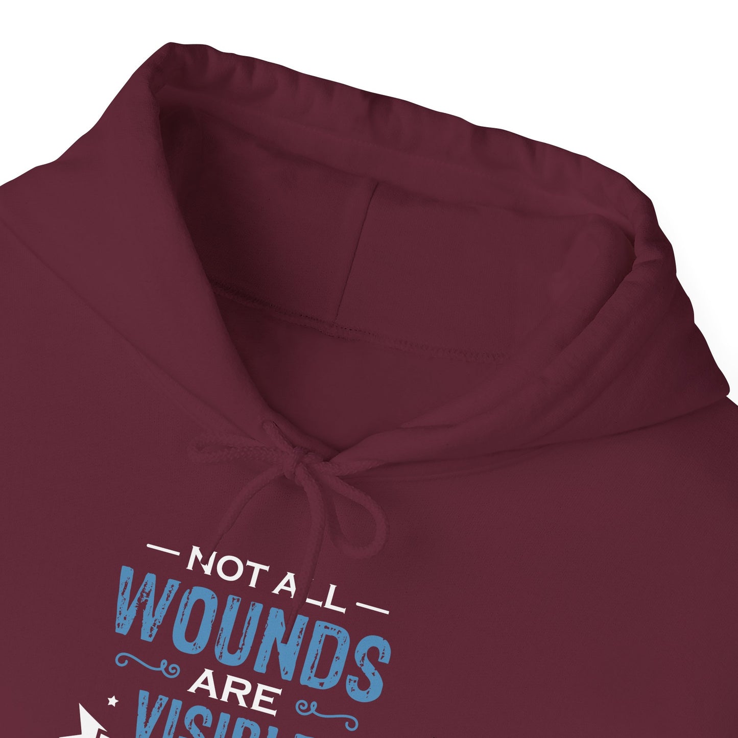 Not All Wounds Are Visible Hoodie
