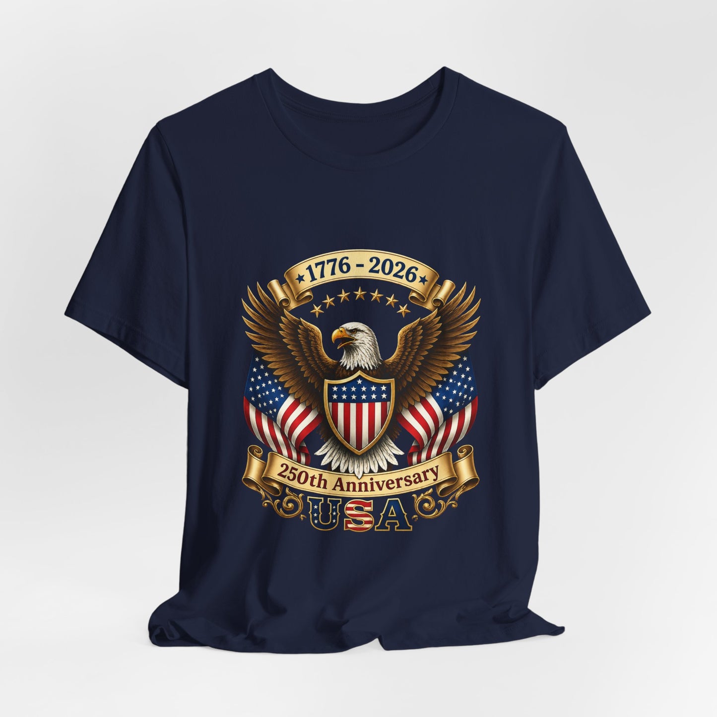 250th Anniversary USA Eagle T-Shirt — 1776–2026 Patriotic Tee