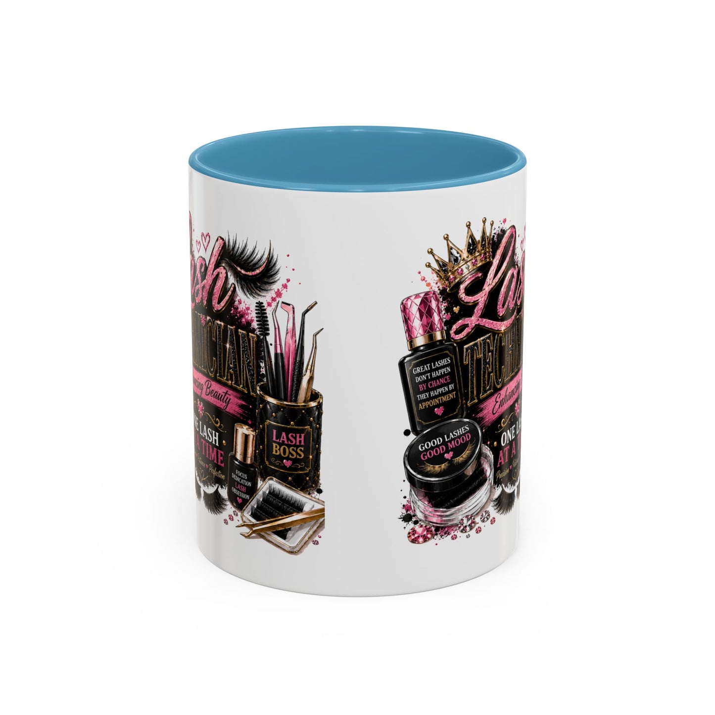 Lash Technician Coffee Mug — "Lash Technician: One Lash at a Time" Accent Mug