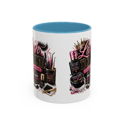 Lash Technician Coffee Mug — "Lash Technician: One Lash at a Time" Accent Mug