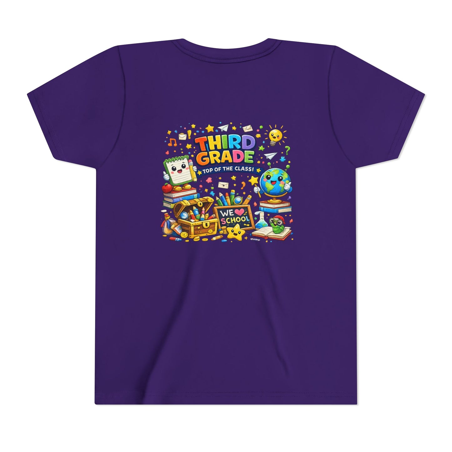 Third Grade Kids Tee — "Third Grade Out of the Classroom" Back-to-School Youth Shirt