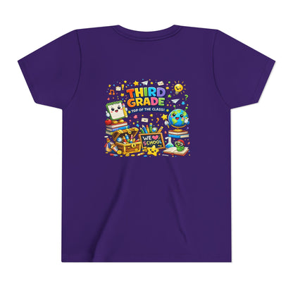 Third Grade Kids Tee — "Third Grade Out of the Classroom" Back-to-School Youth Shirt