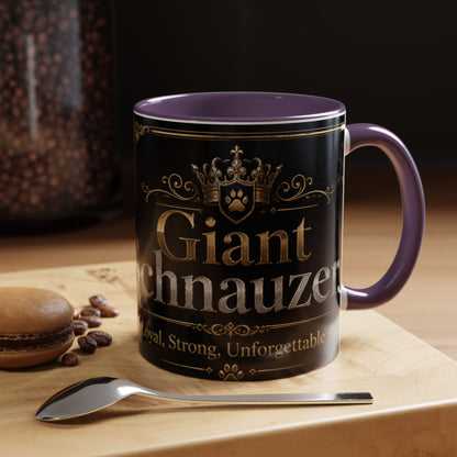 Giant Schnauzer Coffee Mug — Loyal, Strong, Unforgettable Accent Mug (11/15oz)