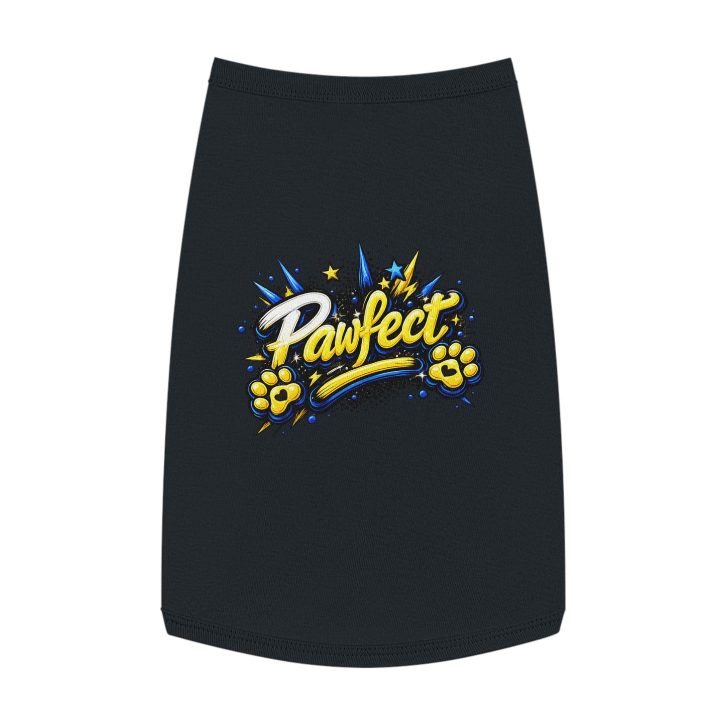 Pawfect Pet Tank Top — Cute Paw Print Dog & Cat Shirt
