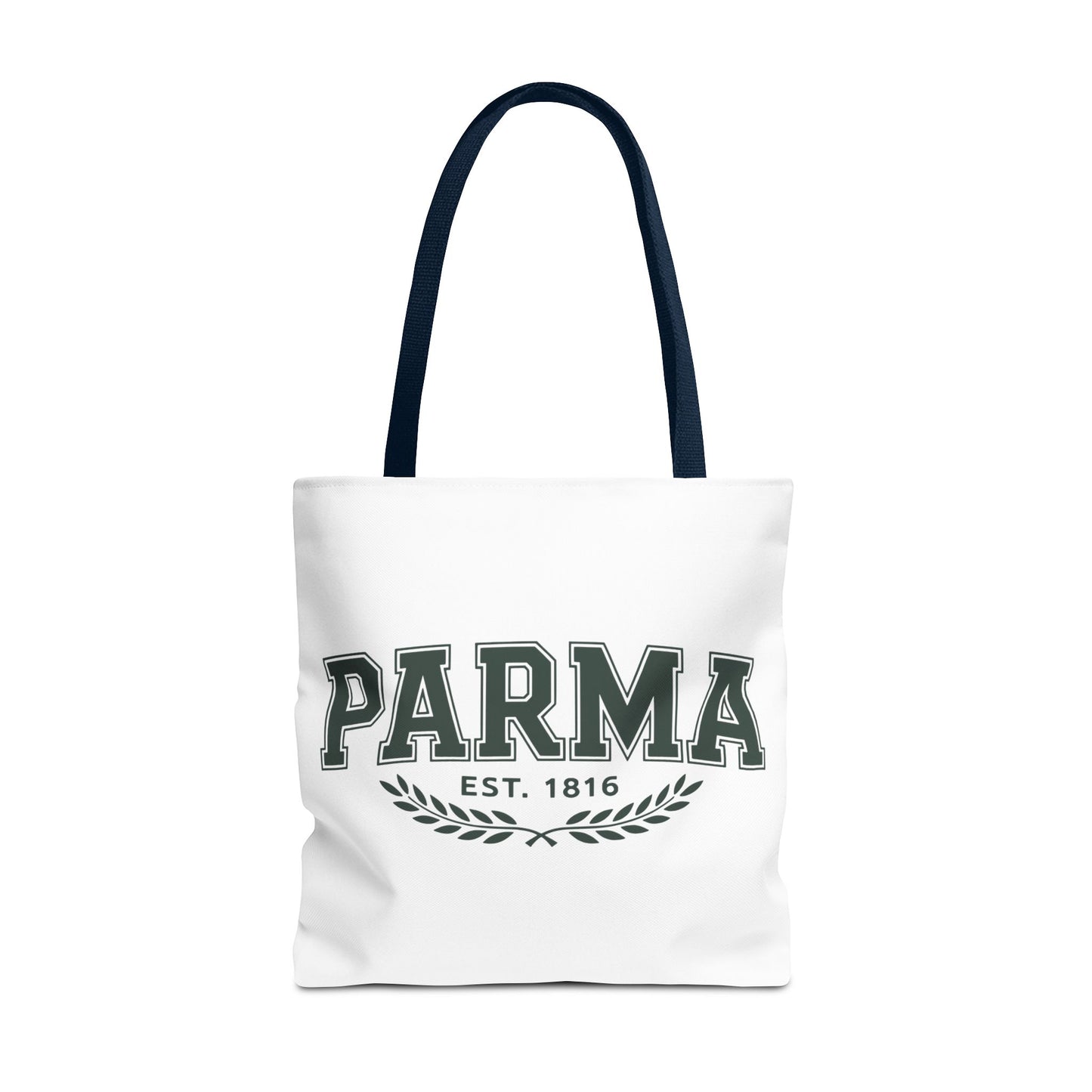 Parma Est. 1816 Tote Bag — Vintage Collegiate Canvas Tote