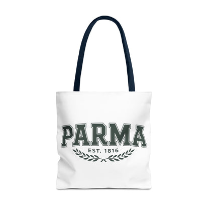 Parma Est. 1816 Tote Bag — Vintage Collegiate Canvas Tote