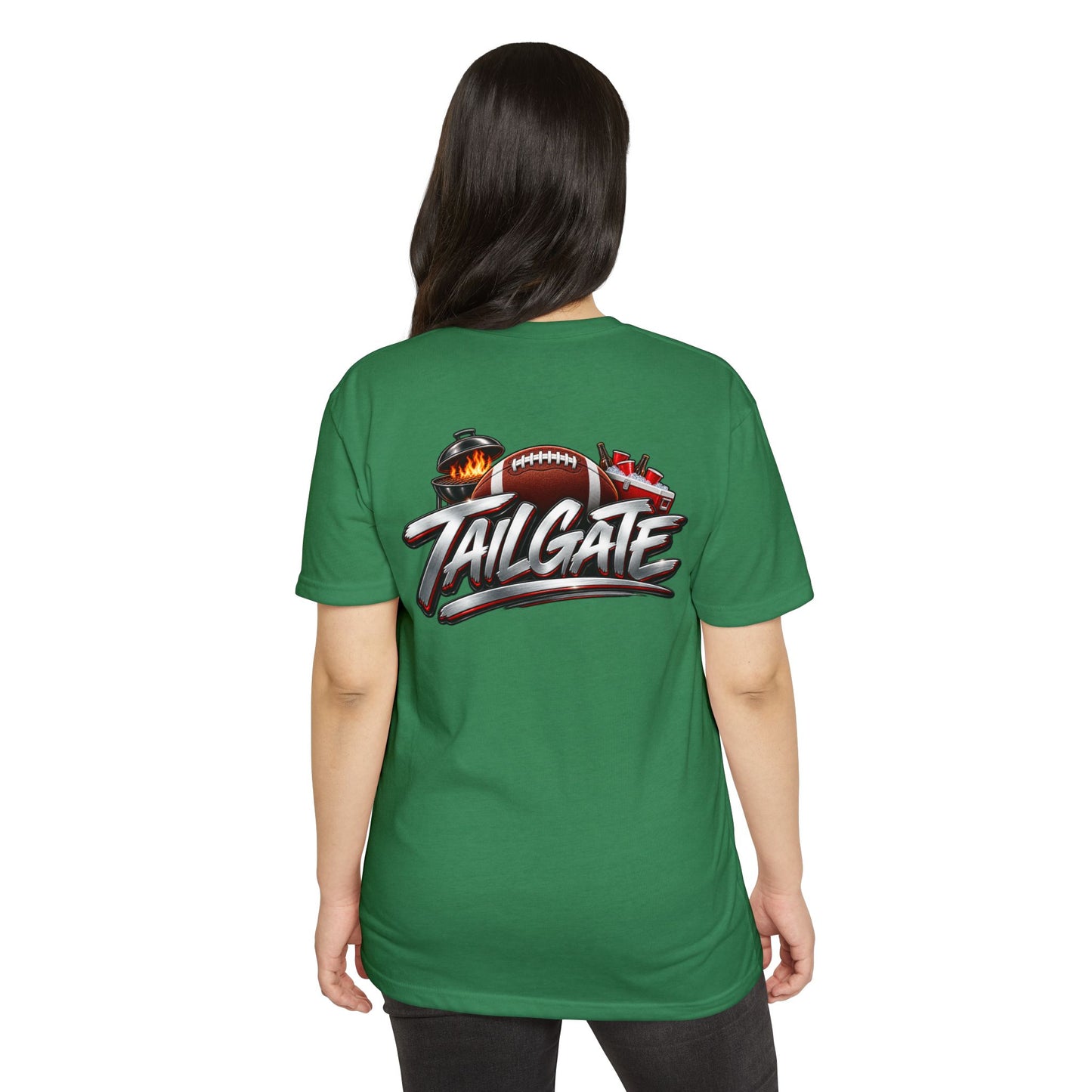 Tailgate Football T-Shirt — Tailgate Party Tee for Game Day