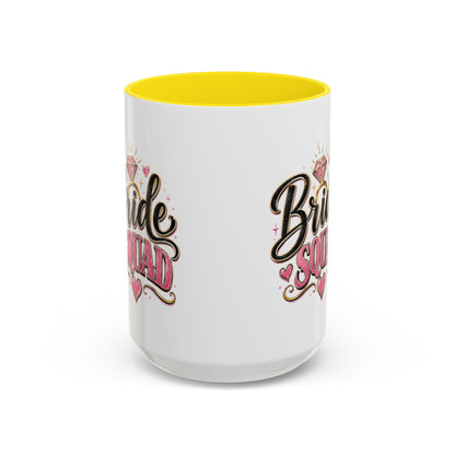 Bride Squad Coffee Mug — Bachelorette Party Gift, Bridal Shower Accent Mug