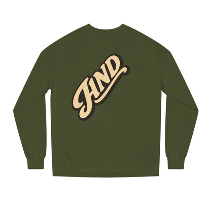 Kind Script Sweatshirt — Retro 'KIND' Graphic Crewneck