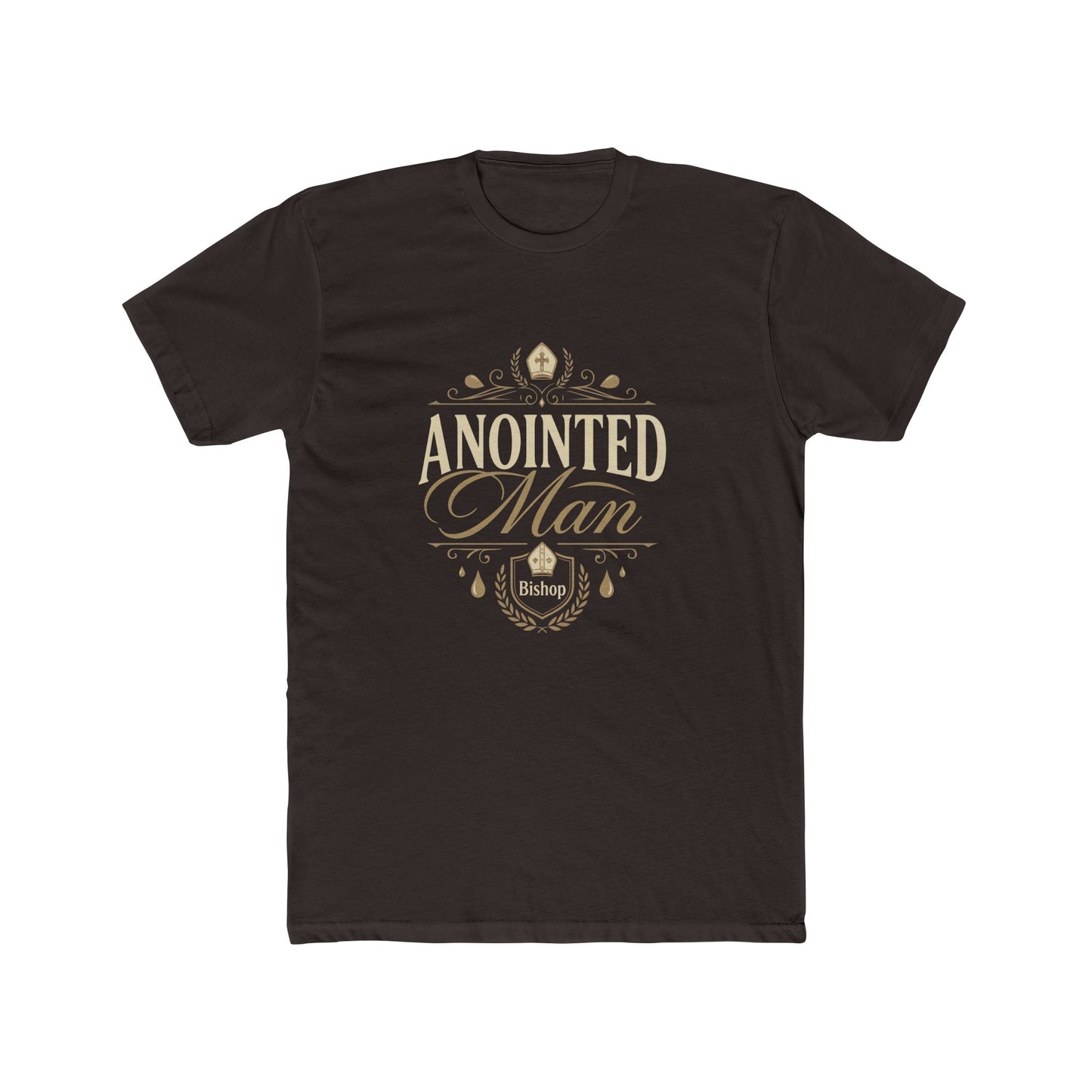 Anointed Man Tee — Christian Faith Graphic T-Shirt