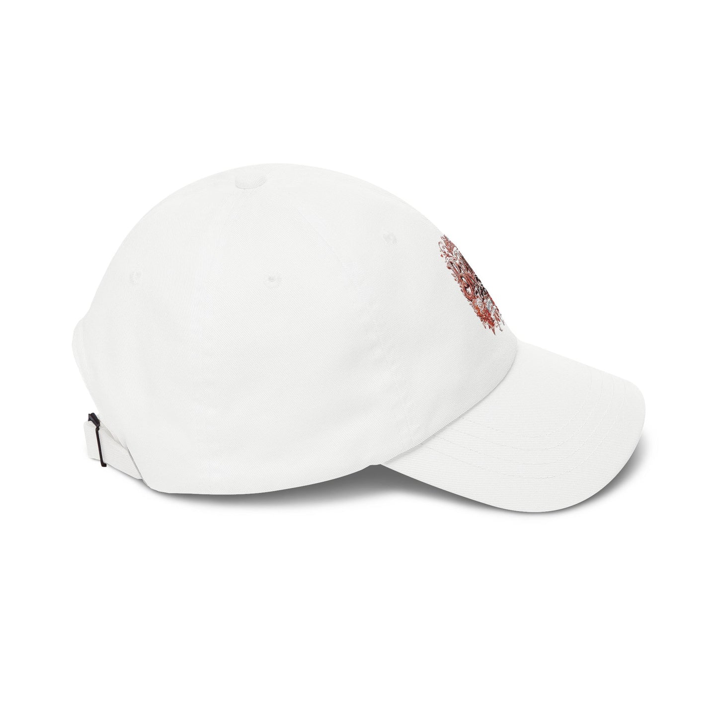 Dad Cap — Vintage Floral "Pride and Love" Embroidered Baseball Hat