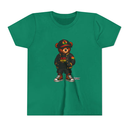 Kids 'Black History' Streetwear Bear Tee