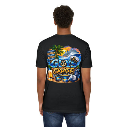 Cruise Guys T-Shirt — "Guys Cruise" Vacation Tee