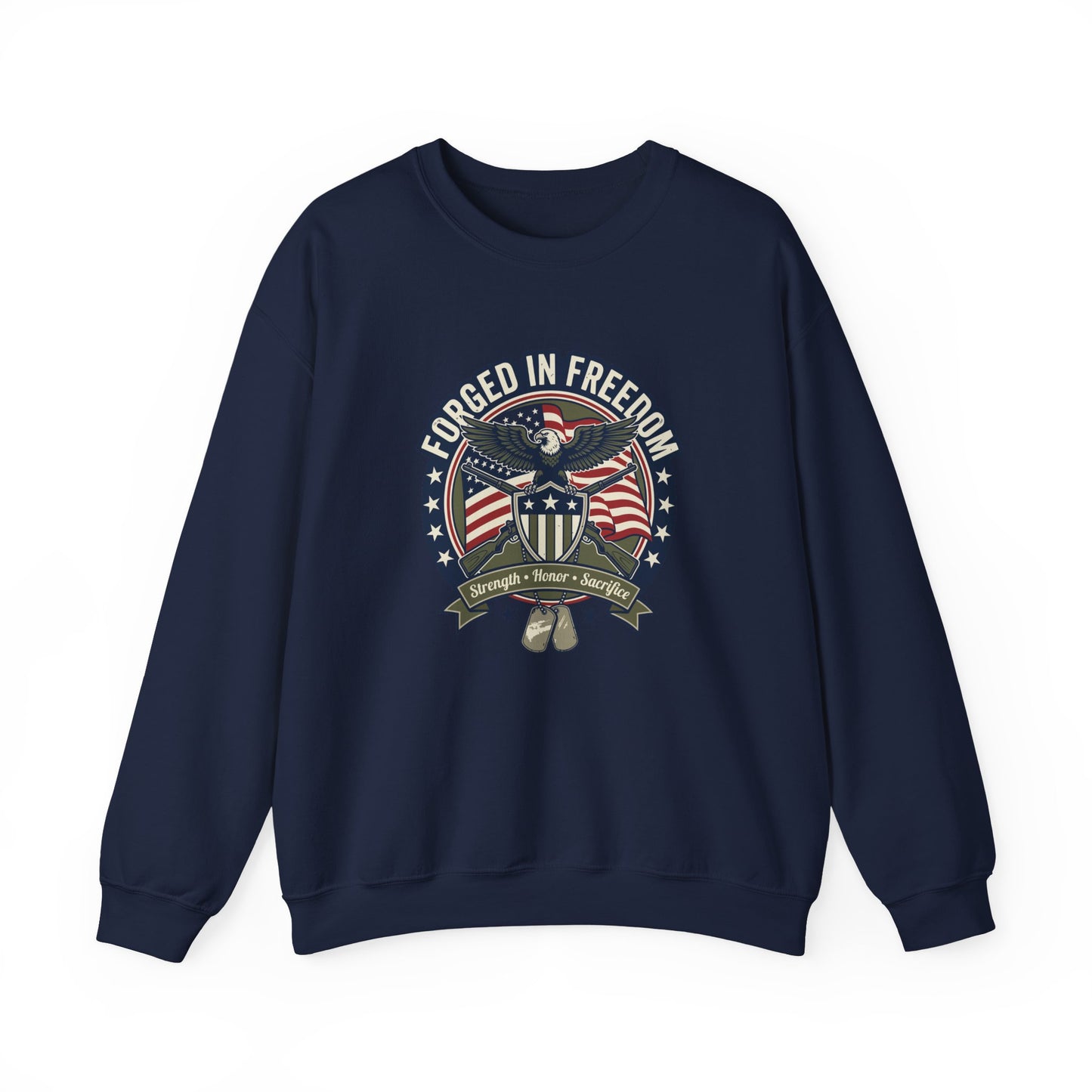 Forged in Freedom Patriotic Sweatshirt