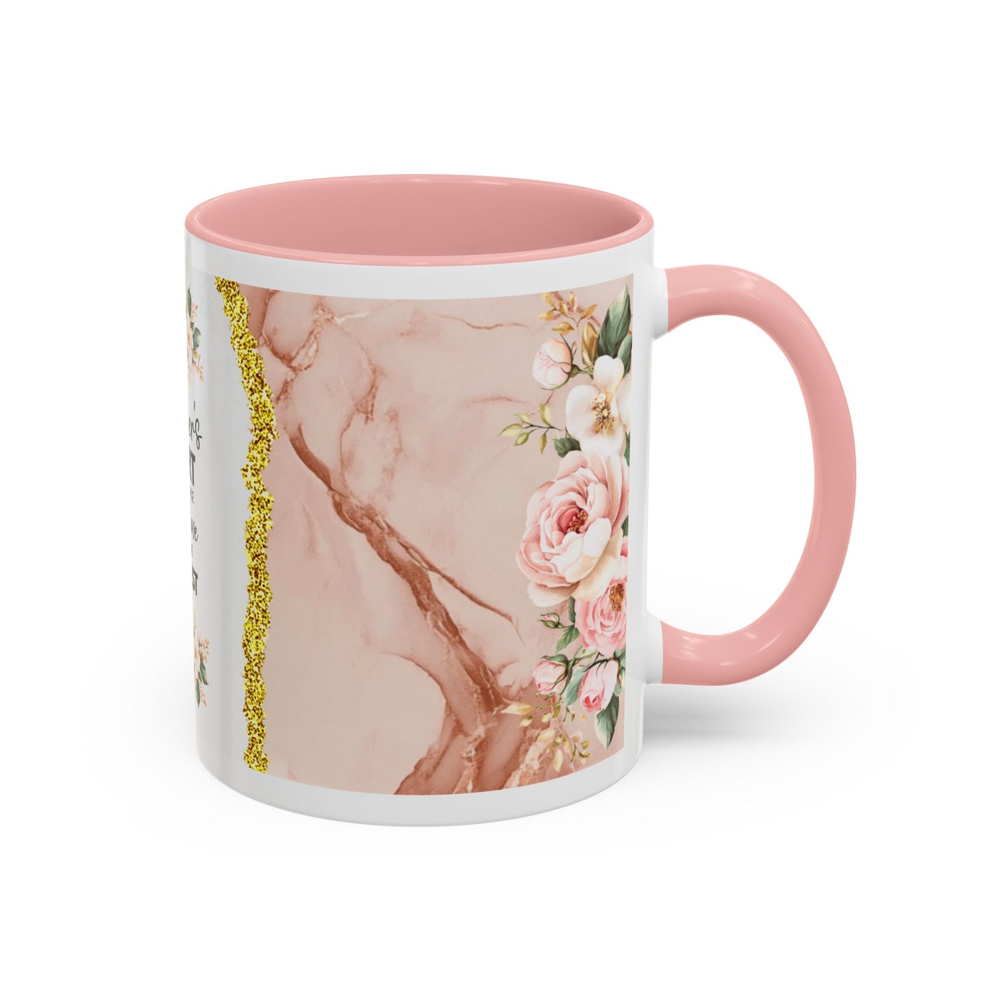 Mother's Heart Floral Accent Coffee Mug – “A Mother's Heart…Where Love Speaks the Loudest” (11/15oz)