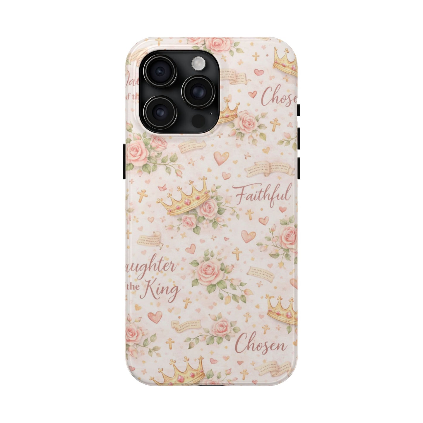 Daughter Of The King Phone Case | Christian Floral iPhone Case