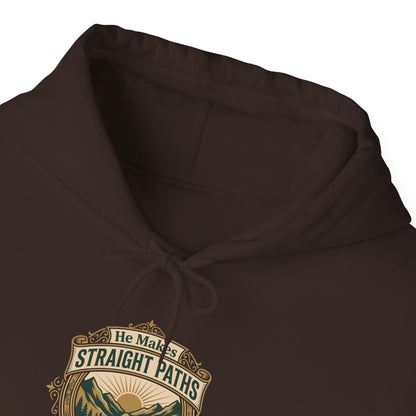He Makes Straight Paths — Proverbs 3:6 Hoodie