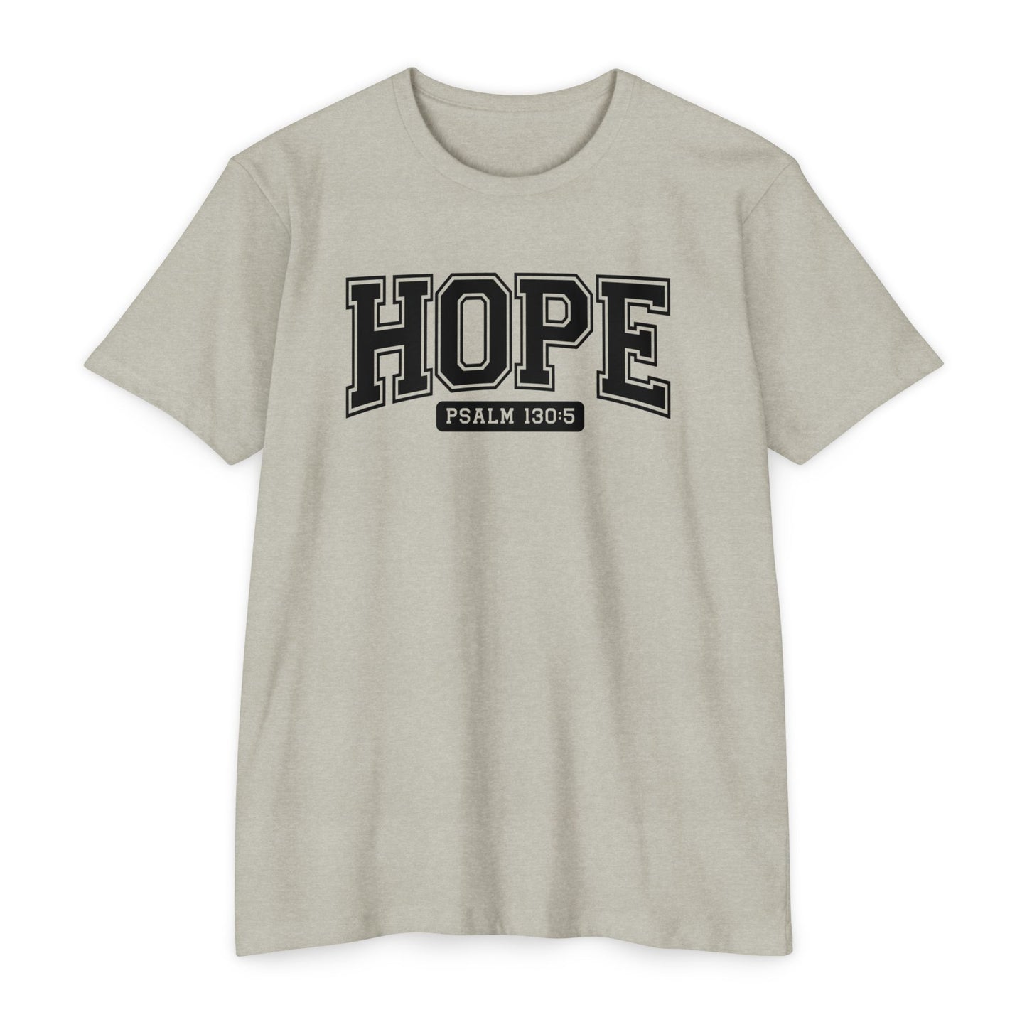 Hope Psalm 130:5 T-Shirt — Inspirational Faith Tee