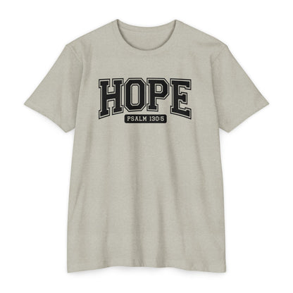 Hope Psalm 130:5 T-Shirt — Inspirational Faith Tee