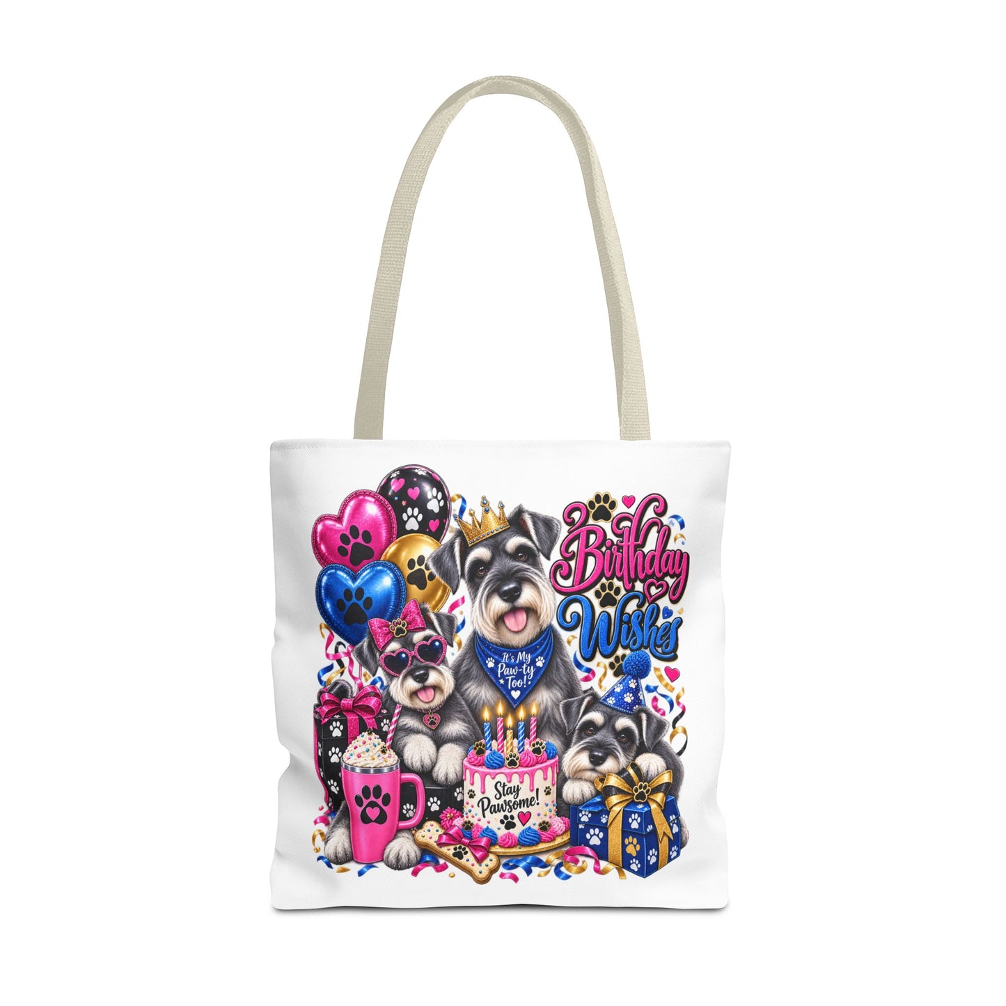 Birthday Wishes Dog Tote