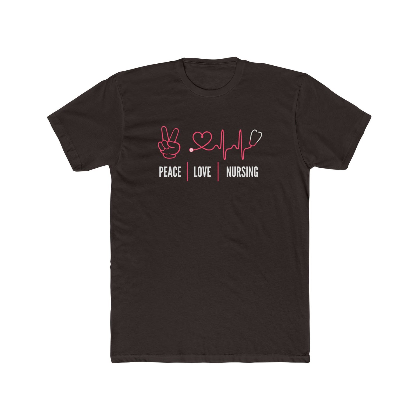 Nursing Tee — Peace Love Nursing Graphic Shirt