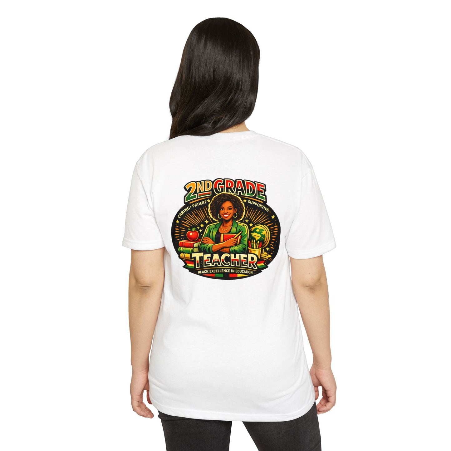 2nd Grade Teacher T-Shirt – Proud Elementary School Teacher Gift