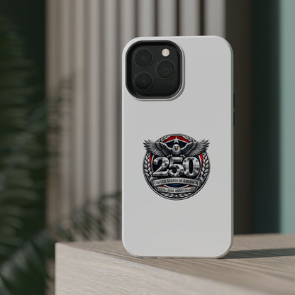 iPhone Magnetic Impact Case — 250th Anniversary Eagle Badge Design