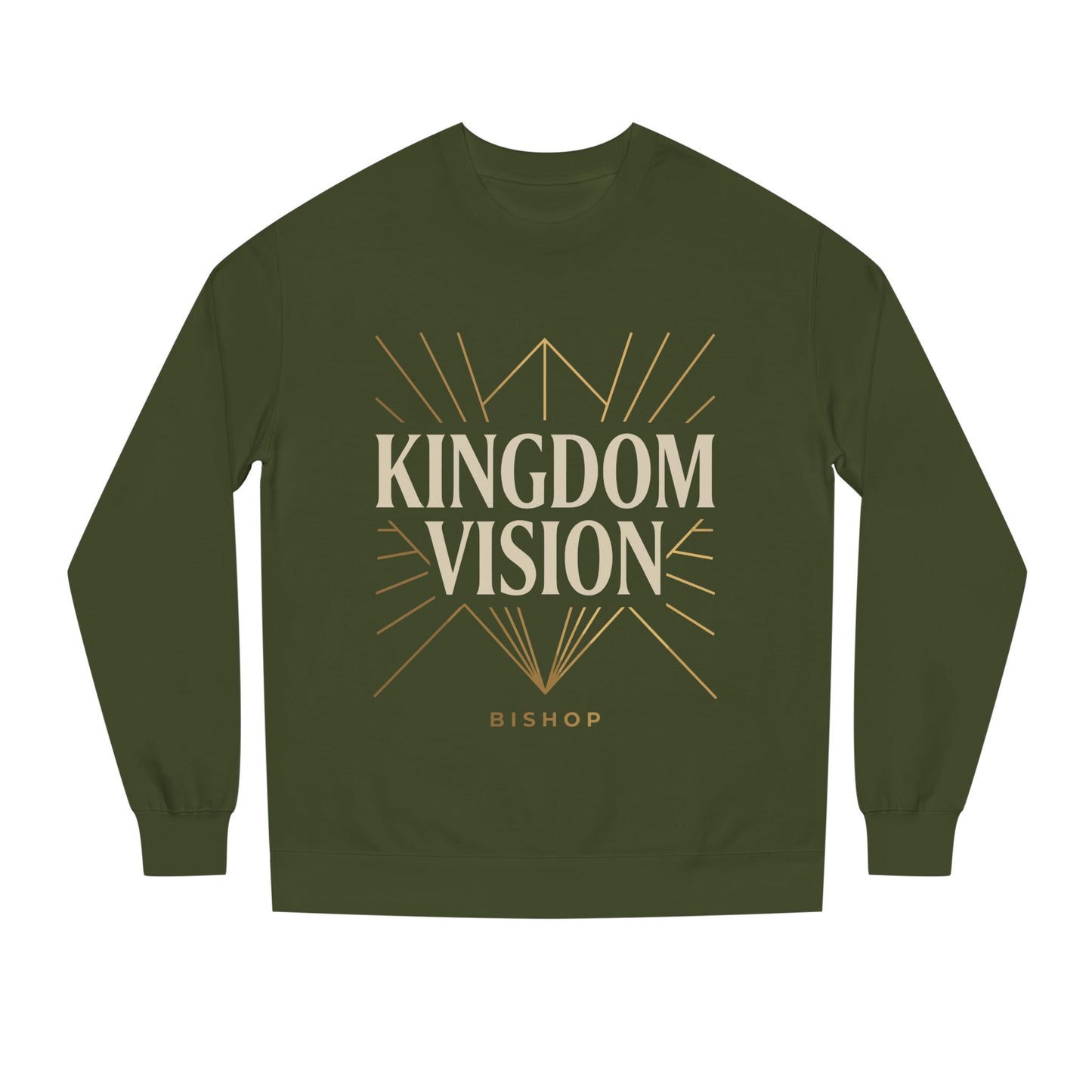 Kingdom Vision Sweatshirt — Faith-Based Inspirational Crewneck
