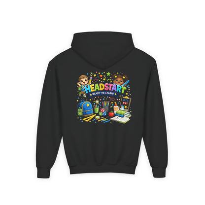 Head Start Kids Hoodie – 'Ready to Learn' Back-to-School Youth Sweatshirt