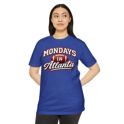 Mondays in Atlanta Football T-Shirt