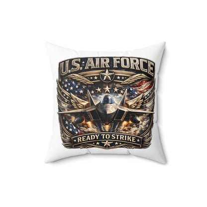 U.S. Air Force 'Ready to Strike' Decorative Pillow