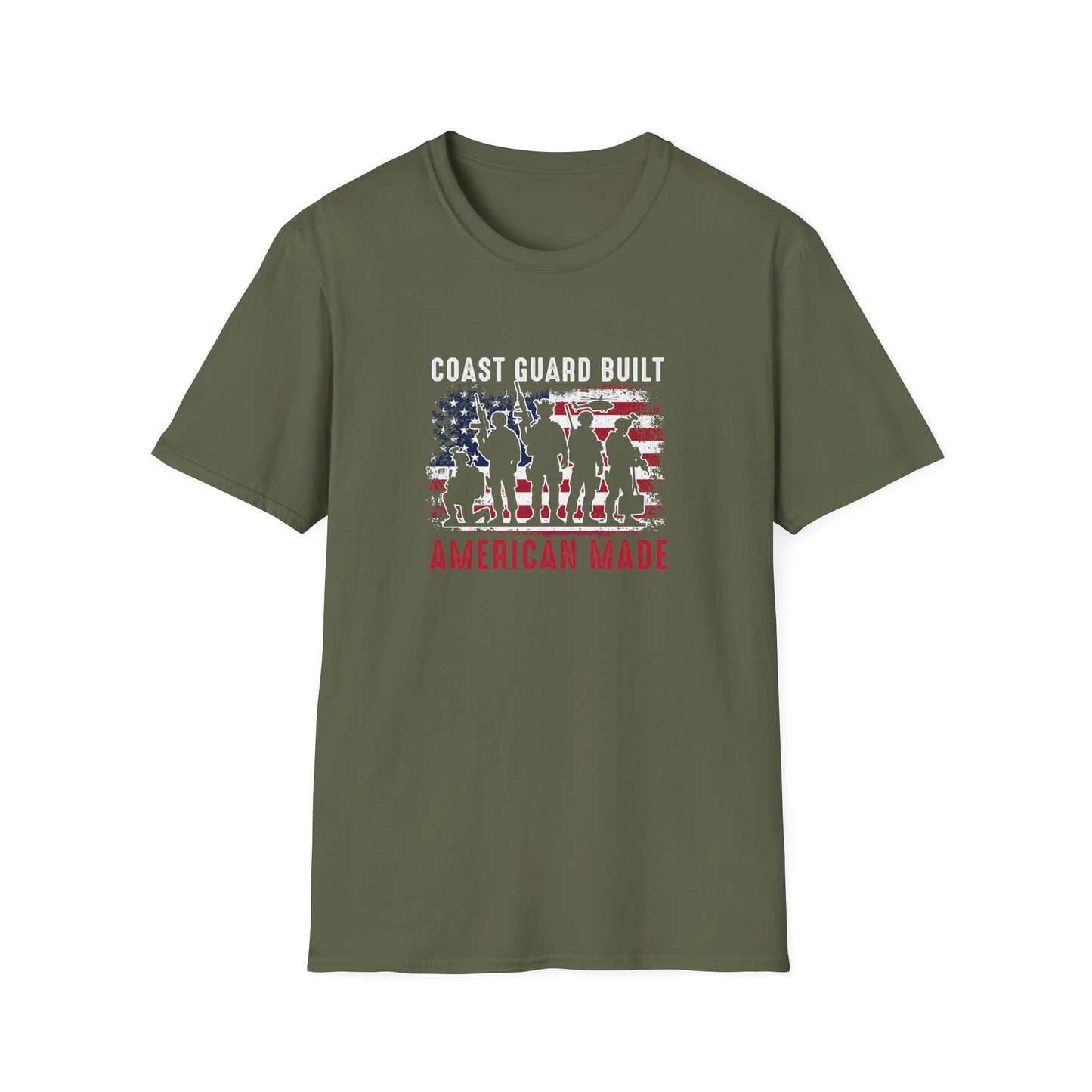 Coast Guard Built American Made T-Shirt