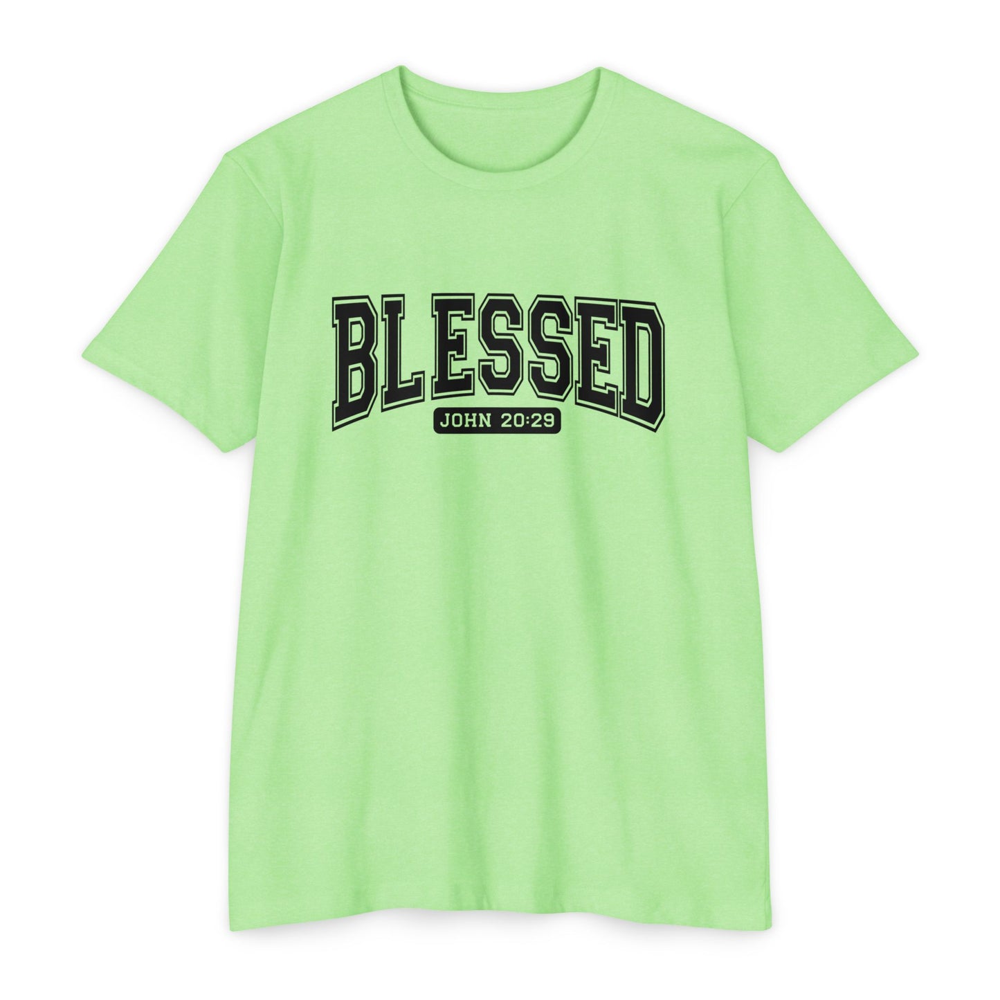 Blessed John 20:29 T-Shirt — Christian Faith Graphic Tee
