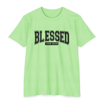 Blessed John 20:29 T-Shirt — Christian Faith Graphic Tee