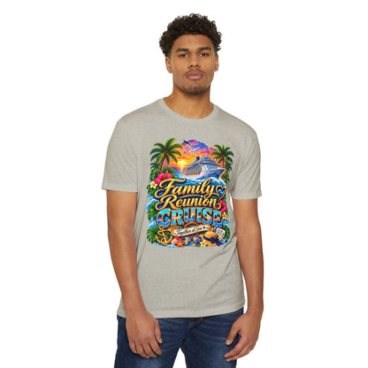 Family Reunion Cruise T-Shirt — Tropical Cruise Crew Tee