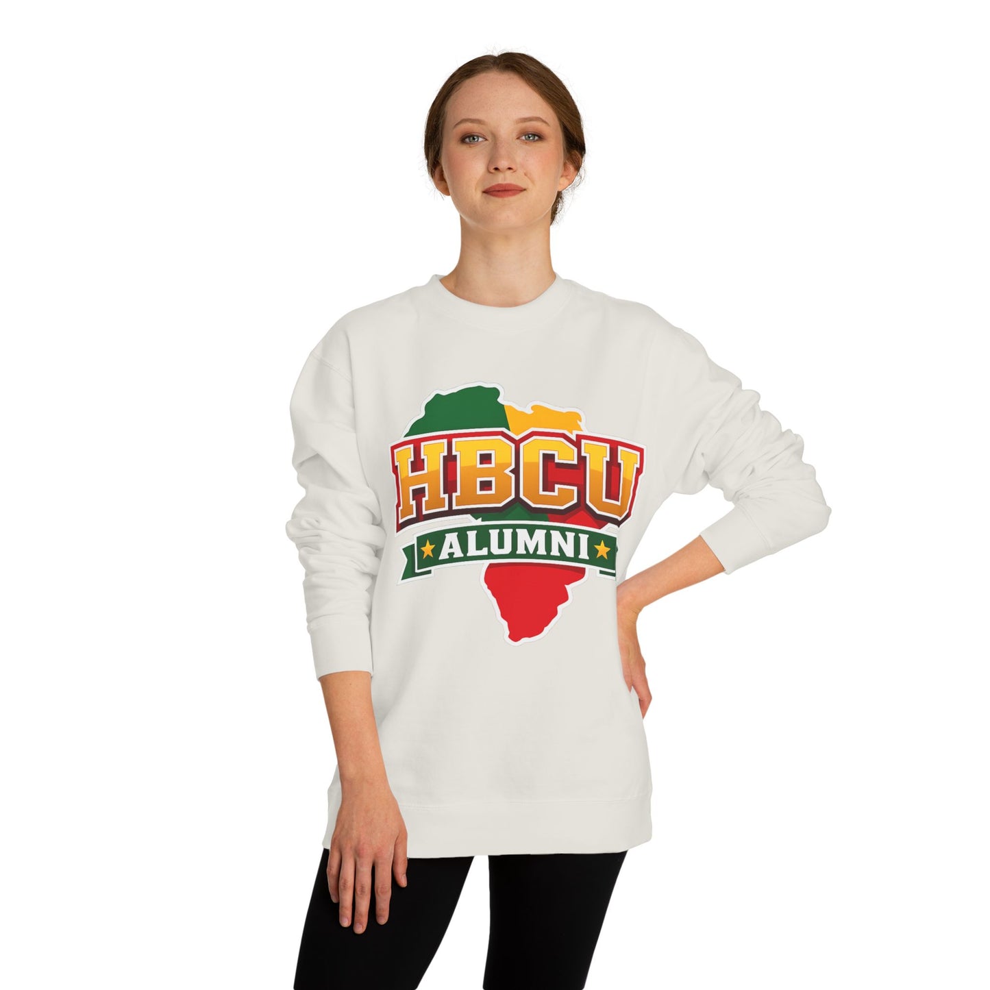 HBCU Alumni Sweatshirt — African Map Pride Crewneck