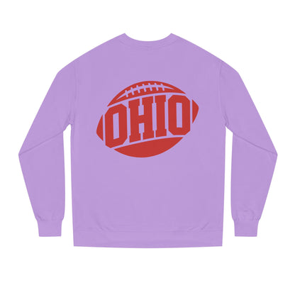 Ohio Football Crewneck Sweatshirt — Vintage Collegiate Game Day Pullover