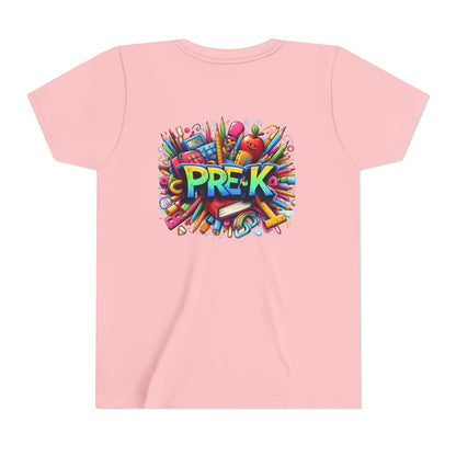 PRE-K Kids Tee — Colorful Back-to-School Pre-K Shirt for Preschoolers