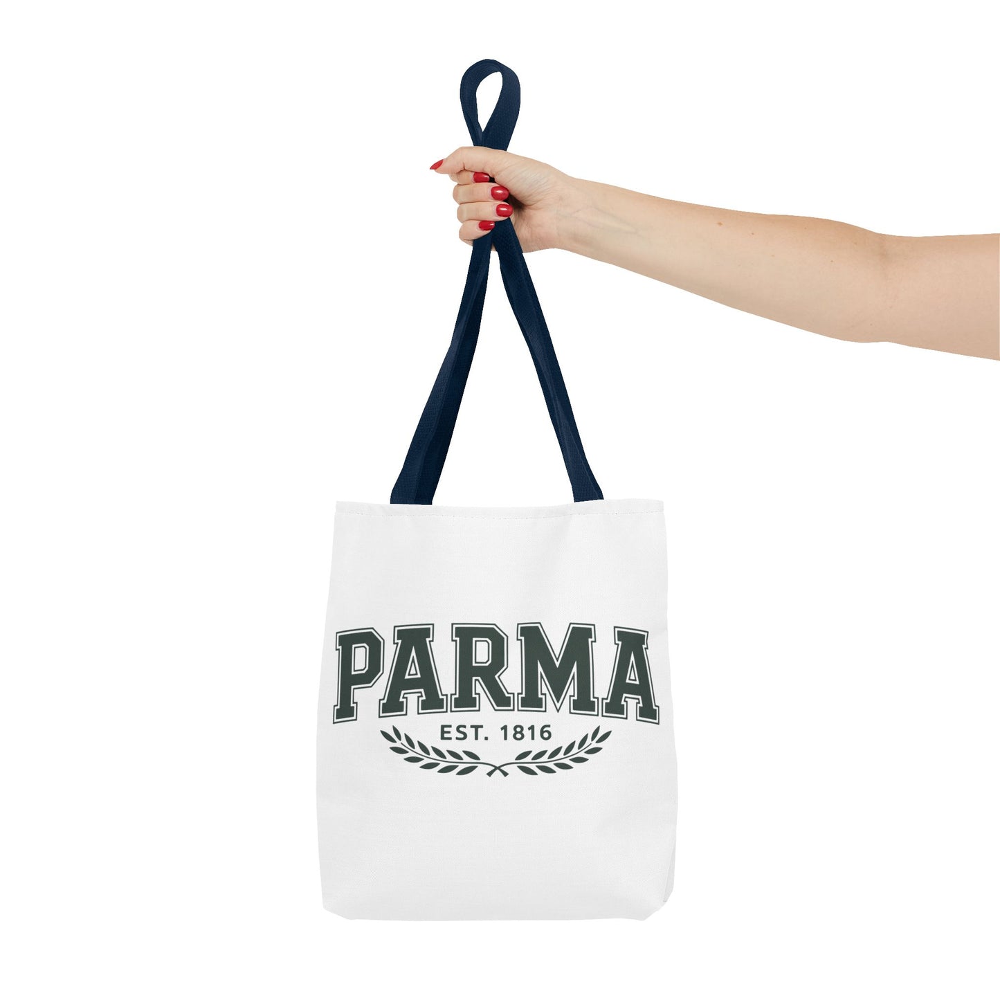 Parma Est. 1816 Tote Bag — Vintage Collegiate Canvas Tote