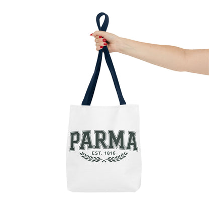Parma Est. 1816 Tote Bag — Vintage Collegiate Canvas Tote