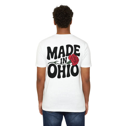 Made in Ohio T-Shirt — Vintage Floral State Pride Tee