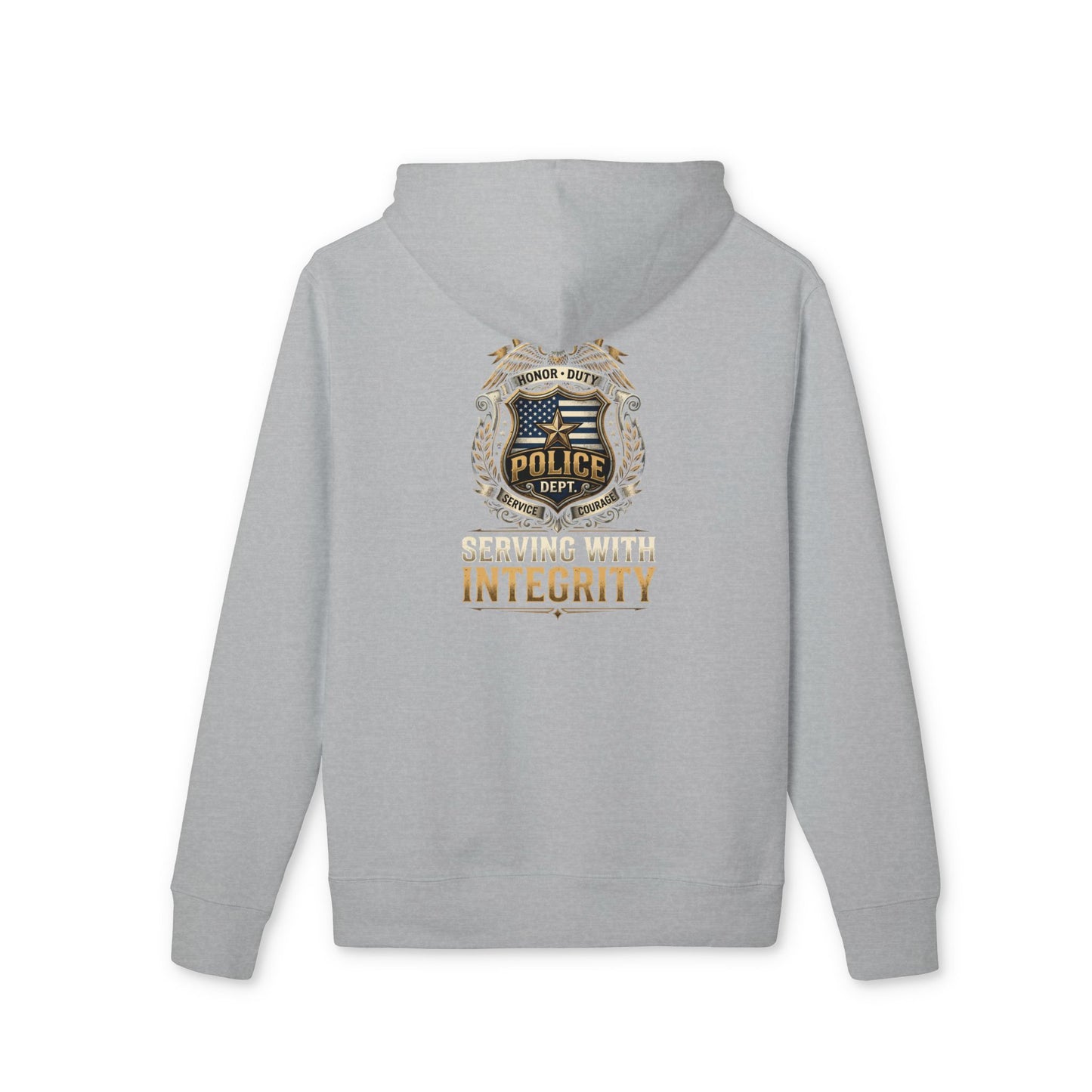 Police Badge 'Serving With Integrity' Hoodie