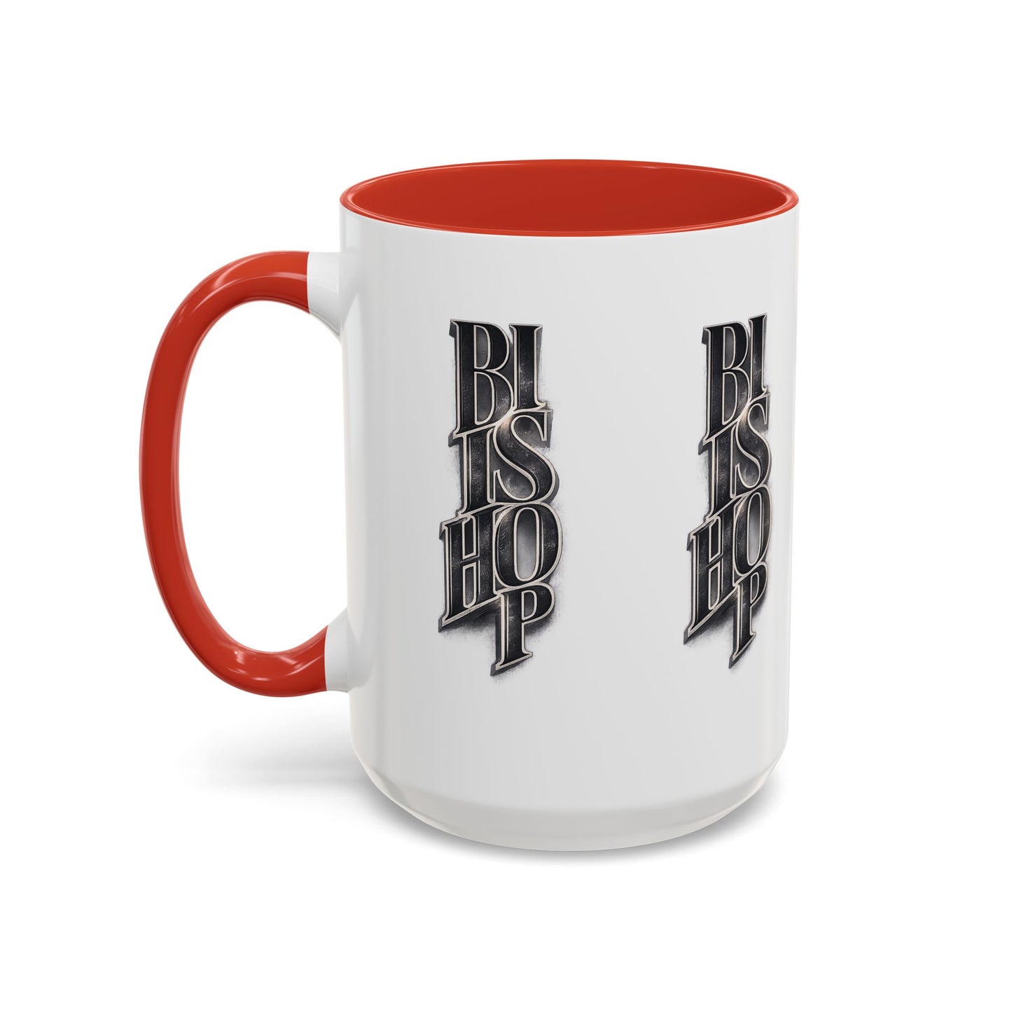 Bishop Vertical Logo Accent Coffee Mug — 11/15oz