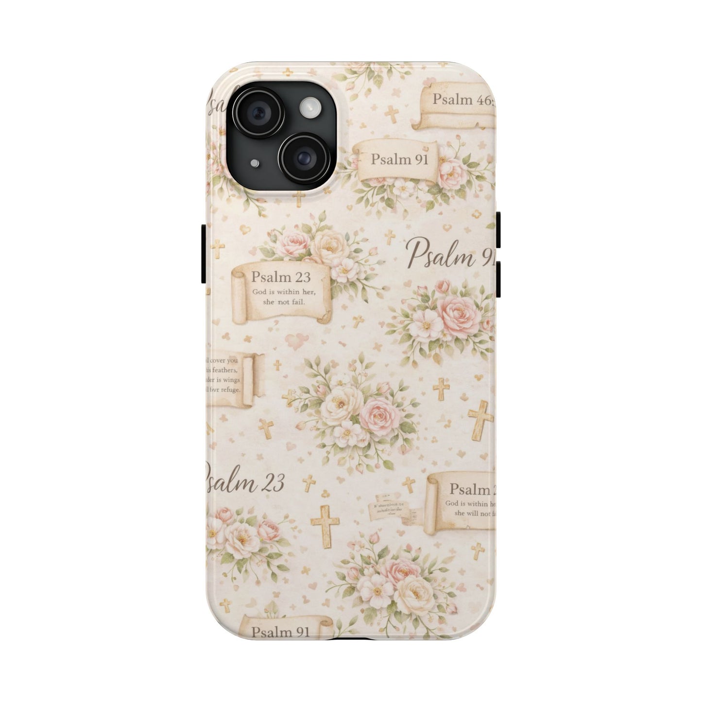 God Is Within Her Phone Case | Christian Floral iPhone Case